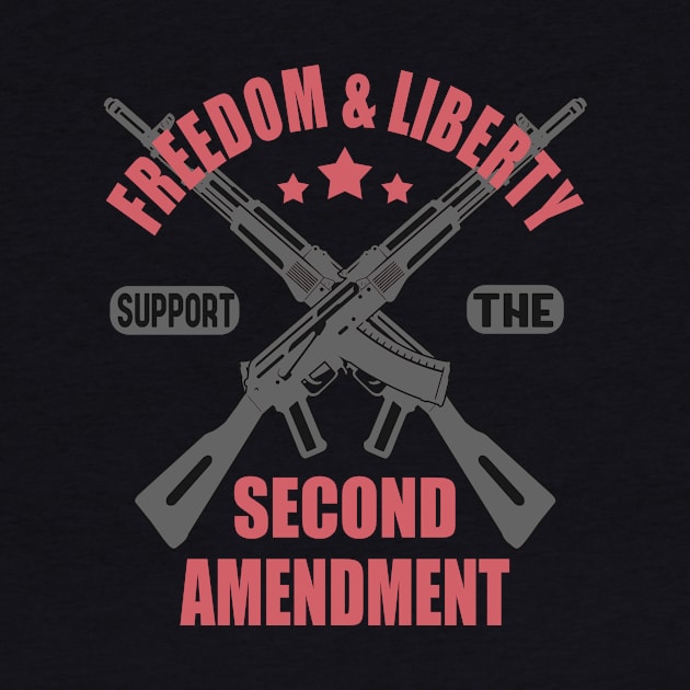 Gun Rights Support The Second Amendment by Foxxy Merch